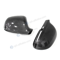 BENSNEES araba aksesuarları dikiz yan ayna kabuk karbon Fiber ayna kapağı için Audi A3 A4 s6 A5 RS3 RS4 RS5 B8 B8.5