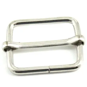 Iron Material Cinch Strap Buckles Metal Adjustable Strap Buckle And Bag Custom Buckle For Clothes