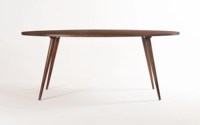 Ensemble de salle à manger extensible en bois massif de haute qualité, chaises élégantes, design moderne, meubles de maison durables