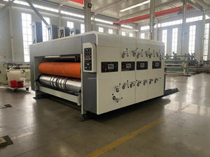 Hoàn toàn tự động sóng giấy carton hộp flexo in khía và quay chết máy cắt máy đóng gói - Product Image 3