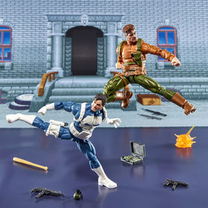 Nouveau Hasbros Marveled Legends Series Gamerverse 2-Pack Set Punisher <span class=keywords><strong>Nick</strong></span> Fury 15cm 1/6 Échelle PVC Anime Action Figure Modèle Jouets - Product Image 6