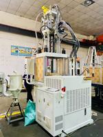 Machine de moulage par injection verticale de 120 tonnes avec table coulissante simple, livraison rapide, prix d'usine