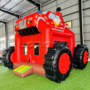 Château gonflable Monster Truck personnalisable pour enfants, avec <span class=keywords><strong>logo</strong></span>, pour fêtes commerciales - Product Image 3