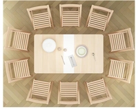 Table et chaises pliantes compactes de haute qualité GCON