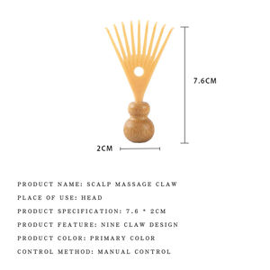 Pequeño Dispositivo de rascado de descompresión de mano Problemas de operación de garra Rascar la cabeza Rascar Dios Herramienta Old Man Leyang <span class=keywords><strong>Scratc</strong></span> - Product Image 5