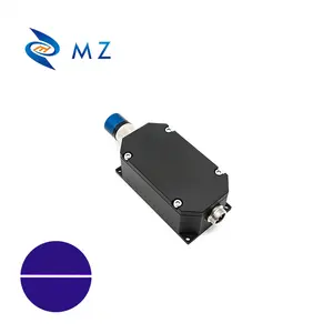 Stabilitas tinggi fokus dapat disesuaikan 405nm 300mW 12V 24V lensa Powell modul Laser jalur biru dan Violet masa pakai Panjang Industri