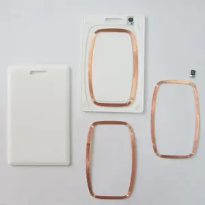 T5577 125 кГц ПВХ материал пустая бесконтактная удостоверение личности с <span class=keywords><strong>RFID</strong></span> коммуникационным интерфейсом, управление доступом, толстая карта - Product Image 6