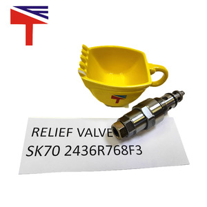 Válvula de Alivio de Alta Calidad 2436R768F3 para Excavadora SK70 SK200-1 J05E - Product Image 2