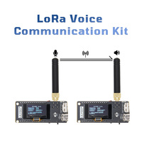 Kit de Desarrollo LILYGO T3S3 MVSRBoard ESP32-S3 SX1262 SX1280 LoRa Comunicación por Voz con Altavoz MIC Motor RTC
