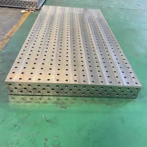 Plataforma 3D de <span class=keywords><strong>hierro</strong></span> <span class=keywords><strong>fundido</strong></span> flexible multifunción personalizable Mesa de soldadura de nueva condición con diseño de plantilla 3D - Product Image 6