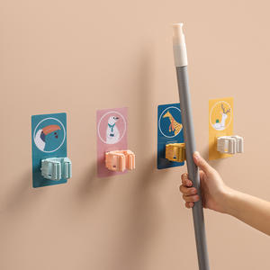 <span class=keywords><strong>Prix</strong></span> d'approvisionnement direct d'usine support de vadrouille mural poinçonnage gratuit support de balai sans couture crochet de toilette - Product Image 1