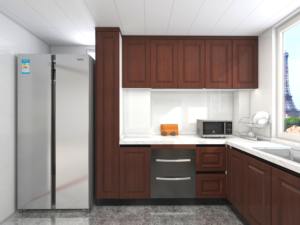 Onsell Hotel Apartamento Muebles modernos Melamina Cocina Baño Mueble - Product Image 2