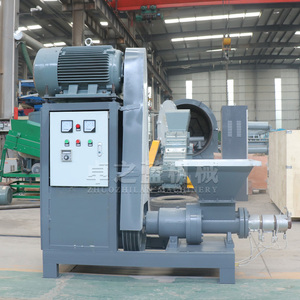 Machine de presse à briquettes de sciure de bois à vis Biochar utilisée et neuve pour compresser des bûches de bois avec composant de noyau de moteur - Product Image 4