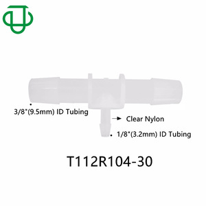 Conector en T de Nylon Plástico Jiyou 3/8x3/8x1/4, Conexión Rápida para Tuberías de Agua y Aire - Product Image 4