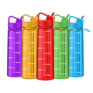 Botellas de Agua Deportivas Ecológicas de Plástico Tritan de Alta Calidad, Libres de BPA, de 400, 600, 700 y 900 ml, Aptas para Hervir, Ideales para Regalos - Product Image 4