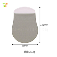 Pochette adhésive pour souris, support élastique pour souris d'ordinateur portable, sac de rangement pour souris sans fil réutilisable, poche personnalisée pour souris d'ordinateur portable