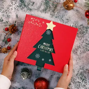 Groothandel Kerst Fruit Verpakking Kerstavond Snoep Kartonnen Geschenkdoos