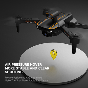 Drone pliable S91 EVO avec caméra aérienne 4K ESC, lumières LED, radiocommande en plastique, flux optique, retour automatique intelligent, moteur sans balais, avion UAV - Product Image 5