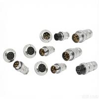 Connecteur de câble électrique mâle-femelle à bride de type aviation GX30-7, diamètre 30 mm, 7 broches, prise aviation GX30