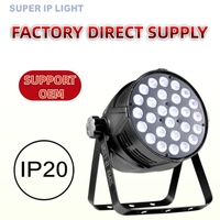 Luz PAR RGBW 4 en 1 de 27 LED, 280W, con controlador DMX, iluminación de escenario para fiestas, discotecas, DJ, KTV