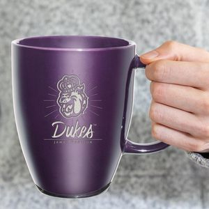Mug en céramique Rico Industries NCAA 18 oz, gravé au laser, résistant, avec le logo de Duke et James Madison - Café/Thé - Product Image 3