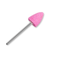 Lot de 12 embouts de ponceuse à ongles en quartz pour l'élimination des cuticules et la préparation des ongles naturels, embouts roses pour ponceuse électrique pour manucure professionnelle
