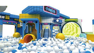 แทรมโพลีนสไลด์ขนาดใหญ่สำหรับเด็กอุปกรณ์สนามเด็กเล่นในร่มสำหรับเด็ก - Product Image 5