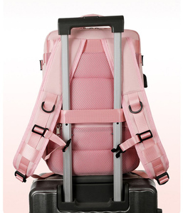 Elegante Mochila de <span class=keywords><strong>Viaje</strong></span> para Computadora Portátil, Impermeable, de Lujo, Personalizada, Aprobada para Cabina de Avión, <span class=keywords><strong>40x25x20</strong></span>, para Mujeres y Hombres - Product Image 4
