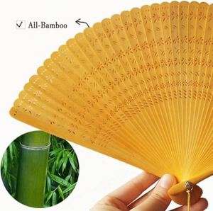 Handmade Portable Folding Bamboo <b>Fan</b> for Women-Chinese/Japanese Wooden Foldable <b>Handheld</b> <b>Fan</b> with Classic Silk Pouch - Product Image 3