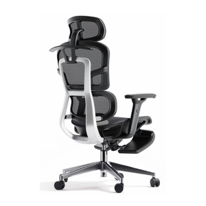 Silla Ejecutiva Ergonómica Moderna para Oficina, Respaldo Alto, Giratoria, Altura Ajustable, Soporte Lumbar, Silla de Oficina para Edificio de Oficinas - Product Image 1
