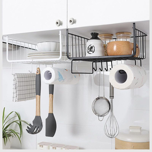 Kitchen Storage Kitchen Kitchen Storage Stainless Steel Under Shelf Basket Cooking Utensil Holder