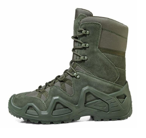 Zapatos de Camuflaje TSB101, Color Caqui, Botas de Gamuza Verde Camuflaje, Zapatos Deportivos, Botas de Senderismo, Botas de Tobillo Personalizadas - Product Image 1