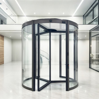 Porte tournante à quatre ailes à vendre, structure de transmission résistante à l'usure, longue durée de vie et faible taux de défaillance