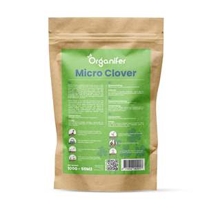 Micro Clover 1500 G 750 M2 Pure White Lawn Clover Macetas y jardineras Césped - Product Image 2