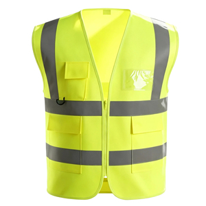 Gilet réfléchissant personnalisé, élastique, confortable, à séchage rapide, pour la sécurité, la patrouille, la topographie, l'ingénierie - Product Image 1