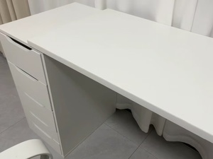 Professional Manicure Nail Table With Storage Drawers Multi‑Function Nail Tech <b>Work</b> <b>Desk</b> Suitable For Home Office <b>Small</b> Studio - Product Image 6
