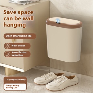 Nuevo <span class=keywords><strong>cubo</strong></span> de <span class=keywords><strong>basura</strong></span> automático inteligente sin contacto <span class=keywords><strong>Cubo</strong></span> de <span class=keywords><strong>basura</strong></span> de cocina <span class=keywords><strong>Cubo</strong></span> de <span class=keywords><strong>basura</strong></span> inteligente con sensor de manos y pies - Product Image 2