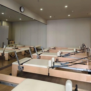 China Supplier Wholesale Adjustable Foot <b>Bar</b> Home <b>Gym</b> Exercise Core Bed Wooden Reformer Machine VT-WD-RF02 the "core Engine" of - Product Image 1