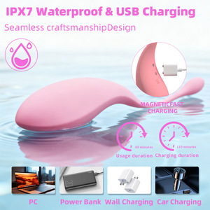 Vibrateur intelligent contrôlé par application, stimulateur d'orgasme portable longue <span class=keywords><strong>distance</strong></span> pour point G, boule de Kegel, œuf d'<span class=keywords><strong>amour</strong></span>, jouets sexuels pour femmes - Product Image 4