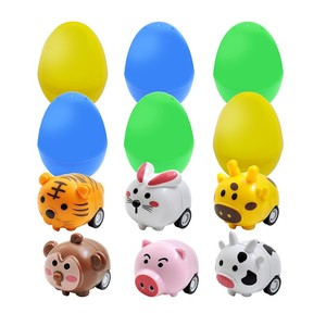 Wholesale Plastic Surprise Mini Toys Inside Fillable Easter Eggs For Kids