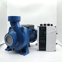 Pompa Sentrifugal Tanpa Sikat 4 Inci 220v AC/DC Tenaga Surya Permukaan 80m3/jam Aliran 16m Head untuk Irigasi dan Pertanian
