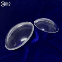 Lentille sphérique en verre optique avec revêtement AR pour la photographie sous-marine