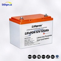 Batterie de fauteuil roulant LiFePO4 12V120AH 1.44KWh, cellule prismatique LiFePO4, écologique, faible autodécharge, pour moteur de fauteuil roulant électrique