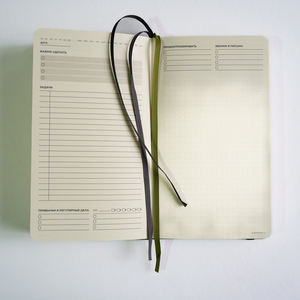 Personalizar 100% cuero PU Tapa dura 2025 B6 diario planificador más fresco mínimo Delgado gratitud escribir pensamientos A5 100gsm hecho - Product Image 4