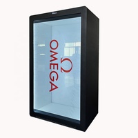 Lyre — écran LCD 3D personnalisé 55-65 "75" 86 ", affichage Transparent pour panneau publicitaire, fourniture directe d'usine, avec boîte de rangement
