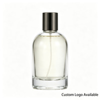 Botol Parfum Kaca Silinder Kosong 30ml 50ml 100ml Isi Ulang Semprotan Atomizer Logo Kustom Kemasan Kosmetik Grosir