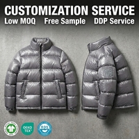 Fabricant de vestes matelassées personnalisées 700/800 Fill Power, doudounes sur mesure anti-fuite de duvet, en nylon Ripstop, imperméabilité niveau 4