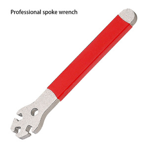 <span class=keywords><strong>Clé</strong></span> à rayons de vélo, outil de réglage de jante de VTT pour le redressage de roues, correction de capuchons de rayons, outil manuel de réparation - Product Image 2