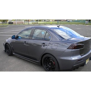 Extensiones Laterales de Parachoques Estilo Aero, Faldones Laterales de Carbono para Mitsubishi Evolution EVO 10 X Lancer 2008+ - Product Image 2