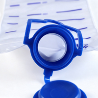 Sac à lavement pour adultes de 1500 ml, fabriqué par des fournisseurs chinois, pour usage en anesthésie et chirurgie, avec système de désinfection EOS, en PVC médical.